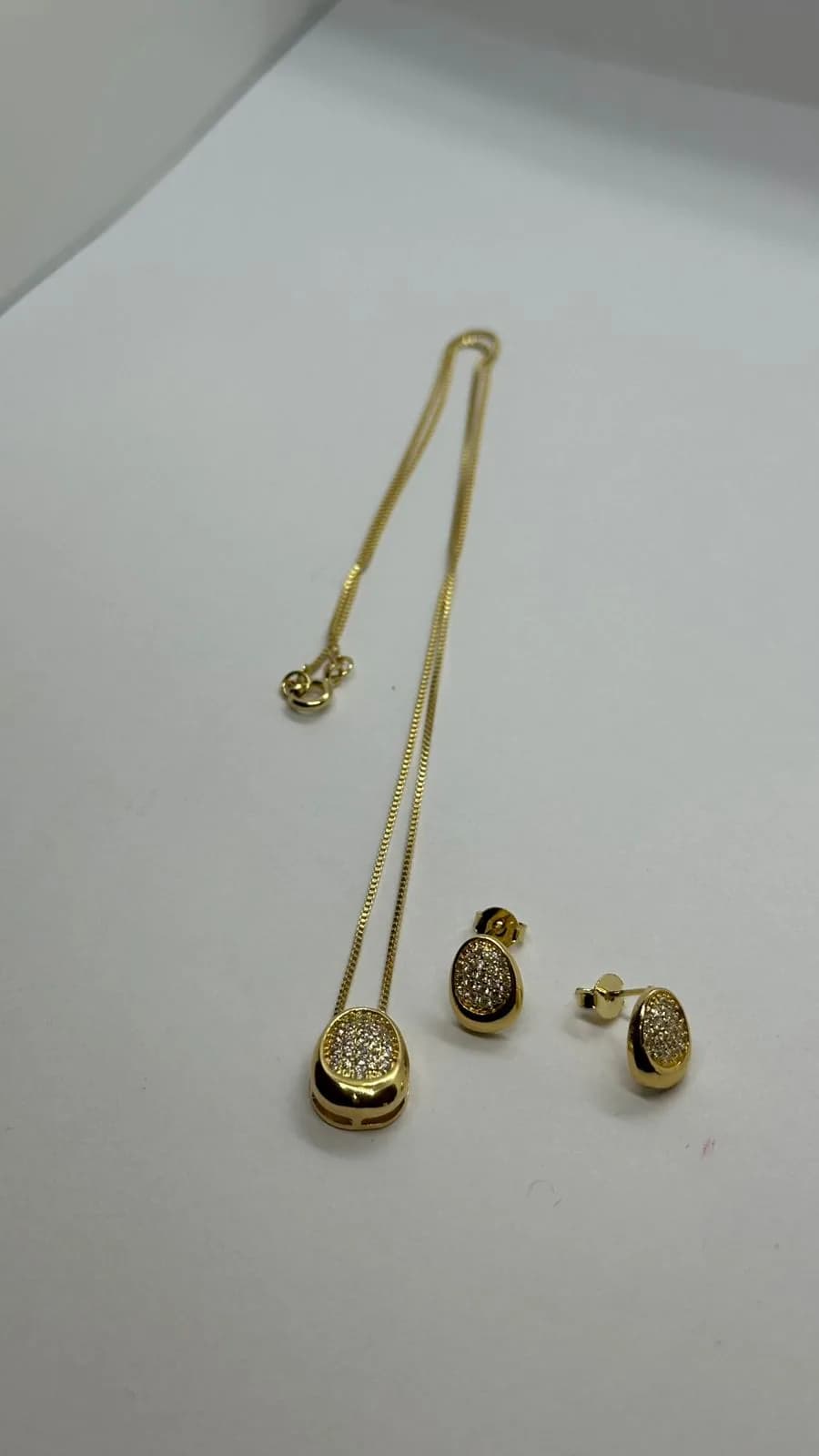 Conjunto dourado — NCONBL39-40A — Linha Pronta · informações técnicas, sem preço